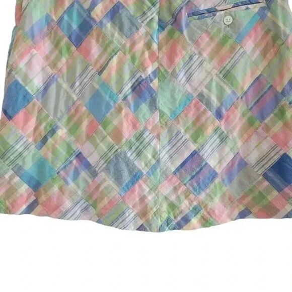 Lady Hagen Women's Pastel Patchwork Cotton Skort Athletic Skirt - Picture 9 of 14